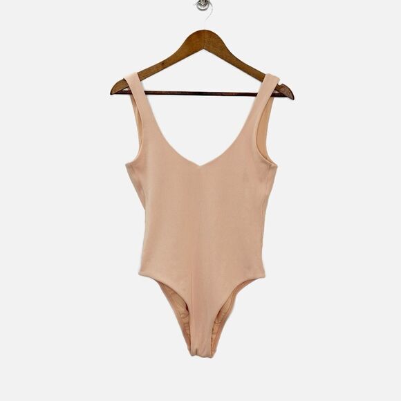 L Space Arizona Ribbed One Piece Swimsuit Desert Rose Size 8 - Picture 6 of 15